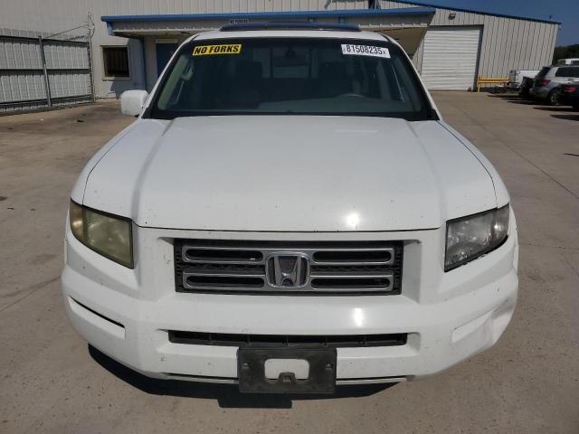 2HJYK16548H540783 - 2008 HONDA RIDGELINE RTL WHITE photo 5