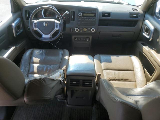2HJYK16548H540783 - 2008 HONDA RIDGELINE RTL WHITE photo 8
