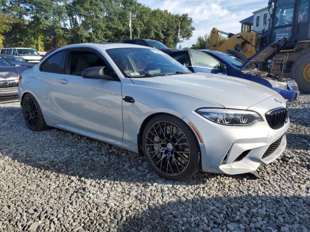 WBS2U7C02L7E34820 - 2020 BMW M2 COMPETITION GRAY photo 4