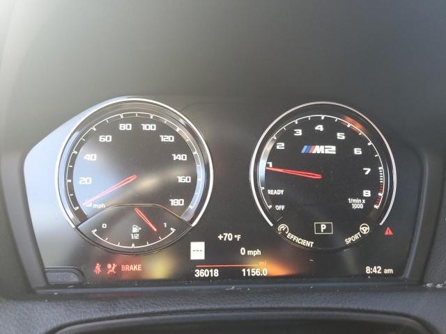 WBS2U7C02L7E34820 - 2020 BMW M2 COMPETITION GRAY photo 9