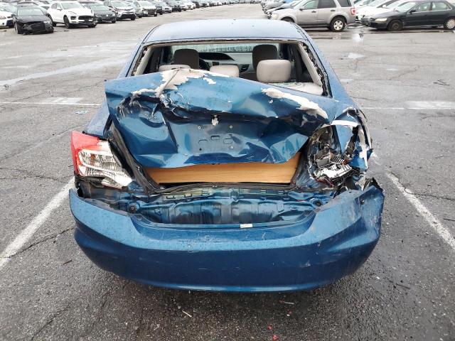 2HGFB2F87CH553887 - 2012 HONDA CIVIC EX BLUE photo 6