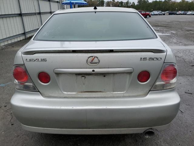 JTHBD192330078024 - 2003 LEXUS IS 300 SILVER photo 6