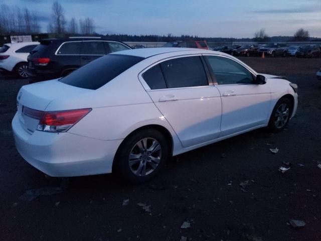 1HGCP2F62CA222975 - 2012 HONDA ACCORD SE WHITE photo 3