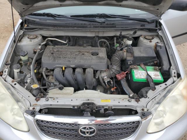 1NXBR32EX5Z509968 - 2005 TOYOTA COROLLA CE ვერცხლისფერი ფოტო 11