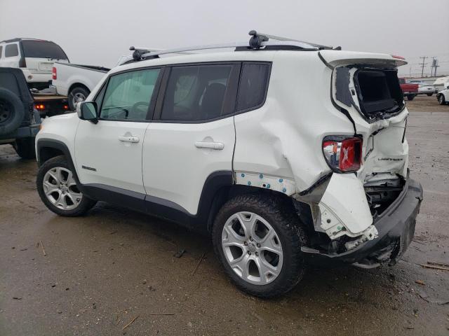 ZACCJBDT2GPC73018 - 2016 JEEP RENEGADE LIMITED WHITE photo 2