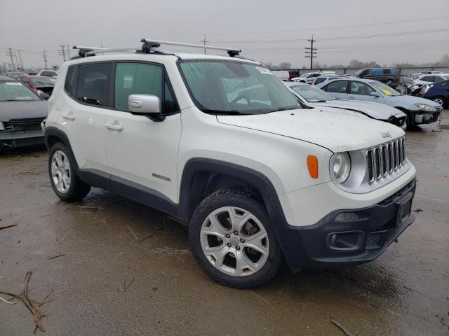 ZACCJBDT2GPC73018 - 2016 JEEP RENEGADE LIMITED WHITE photo 4