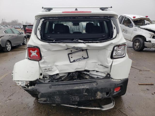 ZACCJBDT2GPC73018 - 2016 JEEP RENEGADE LIMITED WHITE photo 6