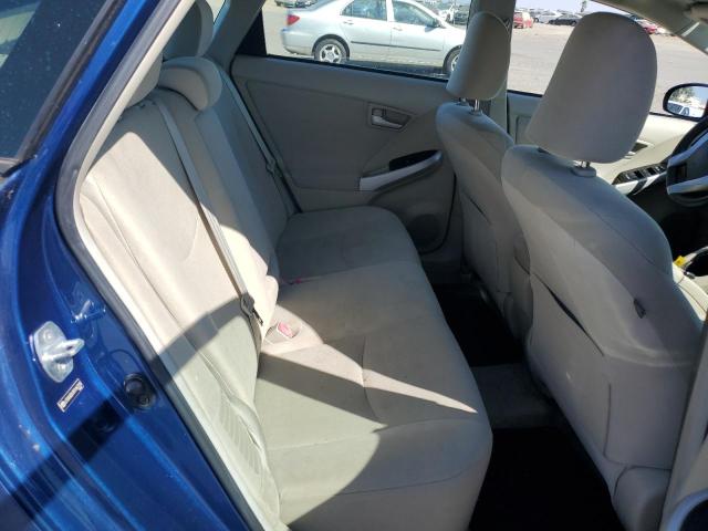 JTDKN3DU1B1463190 - 2011 TOYOTA PRIUS BLUE photo 10