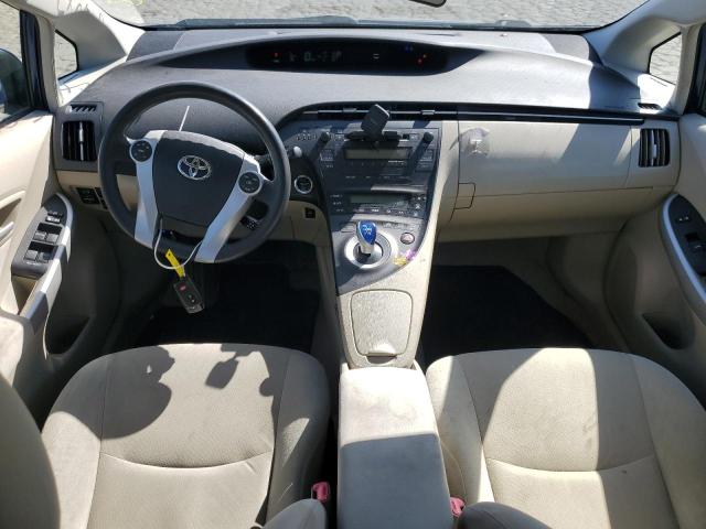 JTDKN3DU1B1463190 - 2011 TOYOTA PRIUS BLUE photo 8