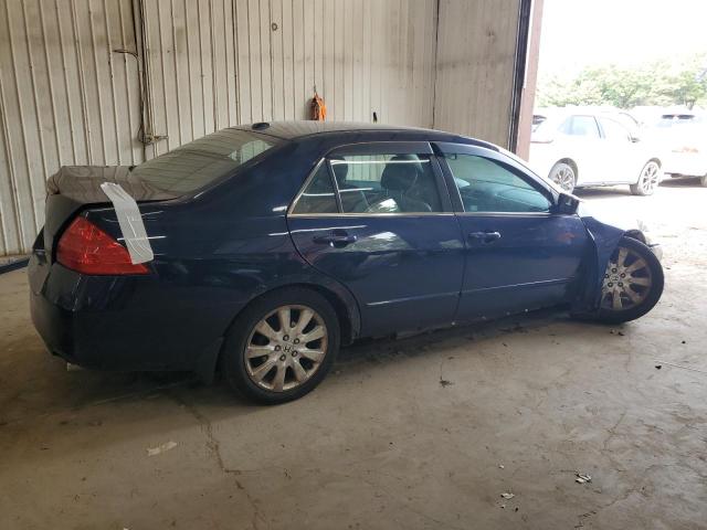 1HGCM66577A021330 - 2007 HONDA ACCORD EX BLUE photo 3