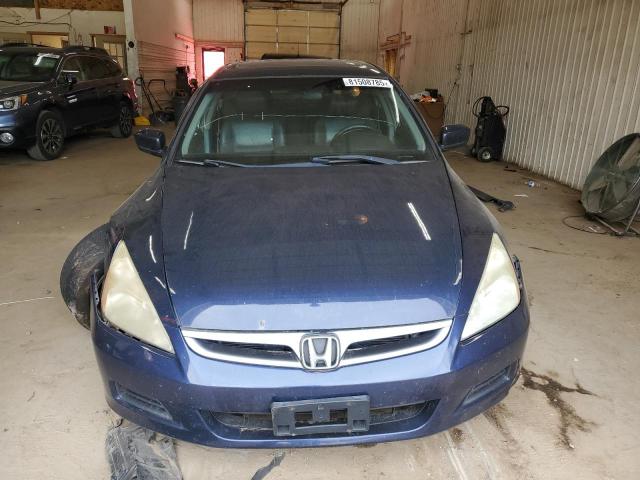 1HGCM66577A021330 - 2007 HONDA ACCORD EX BLUE photo 5