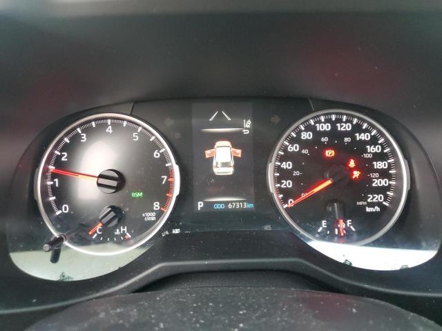 2T3R1RFV8MC145317 - 2021 TOYOTA RAV4 XLE BLACK photo 9