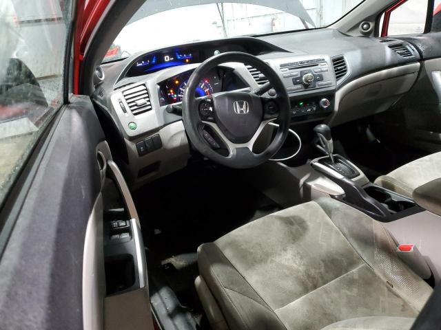 2HGFG3B87CH546516 - 2012 HONDA CIVIC EX 红色 照片 8