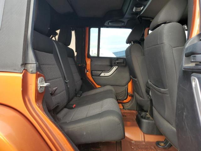 1J4HA5H15BL590766 - 2011 JEEP WRANGLER UNLIMITED SAHARA ORANGE photo 11