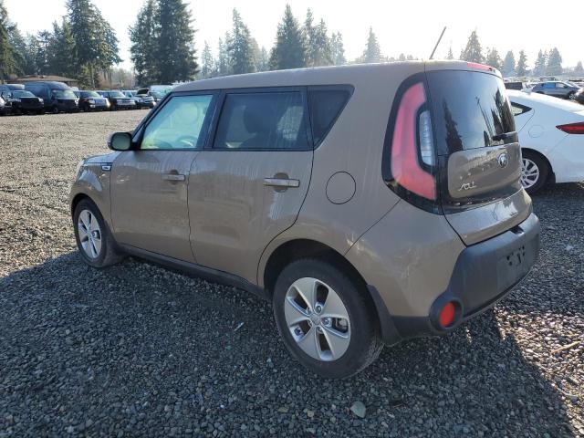 KNDJN2A25F7167794 - 2015 KIA SOUL BROWN photo 2