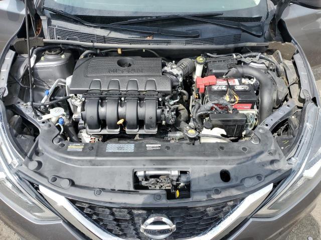 3N1AB7AP5HY383148 - 2017 NISSAN SENTRA S 灰色 照片 11