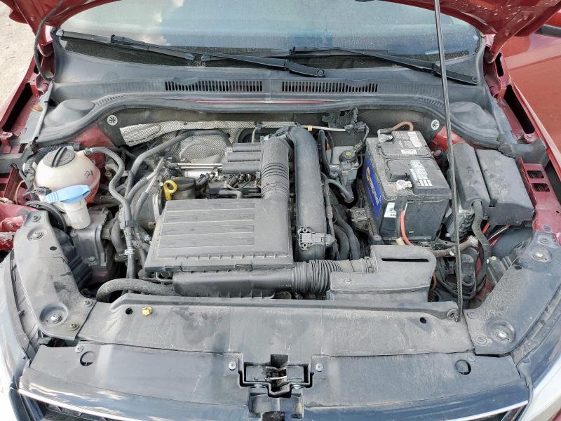 3VW2B7AJ0HM296033 - 2017 VOLKSWAGEN JETTA S RED photo 11