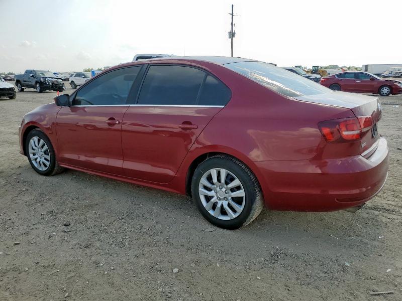 3VW2B7AJ0HM296033 - 2017 VOLKSWAGEN JETTA S RED photo 2