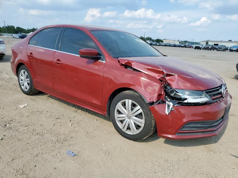 3VW2B7AJ0HM296033 - 2017 VOLKSWAGEN JETTA S RED photo 4