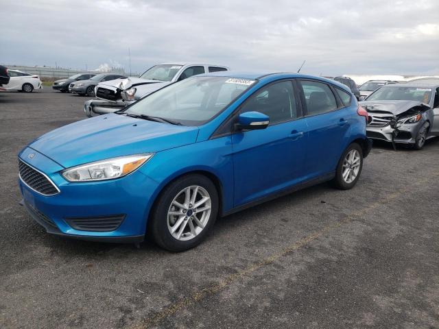 1FADP3K24HL206712 - 2017 FORD FOCUS SE BLUE photo 1