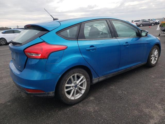 1FADP3K24HL206712 - 2017 FORD FOCUS SE BLUE photo 3