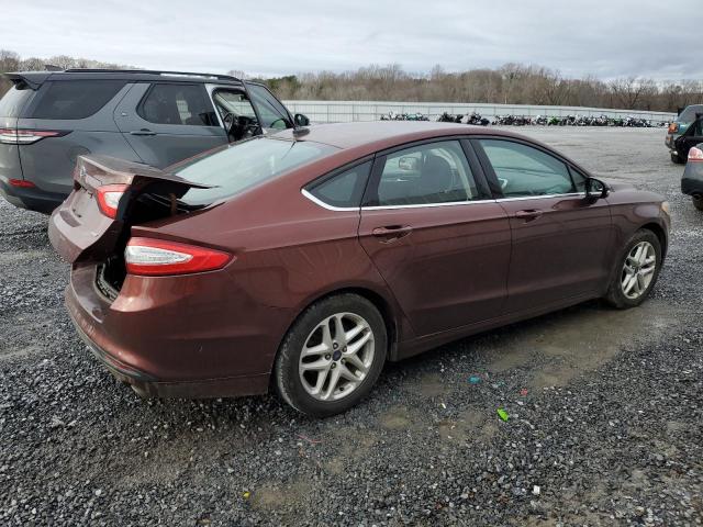 3FA6P0H7XGR288973 - 2016 FORD FUSION SE MAROON photo 3