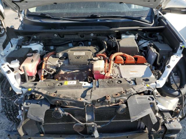 JTMRJREV7HD124798 - 2017 TOYOTA RAV4 HV LE Blanc photo 12