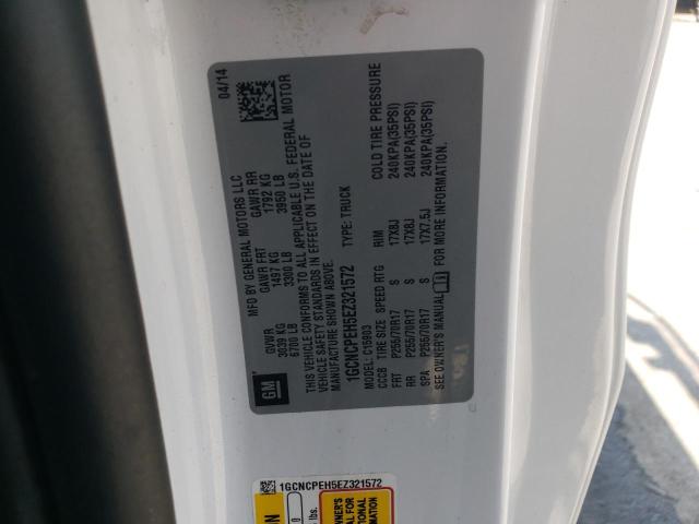 1GCNCPEH5EZ321572 - 2014 CHEVROLET SILVERADO C1500 Ağ foto 12