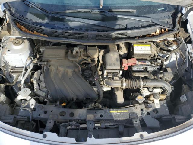 3N1CN7AP0JK439618 - 2018 NISSAN VERSA S SILVER photo 11