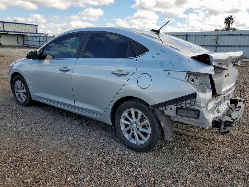 3KPC24A6XNE178952 - 2022 HYUNDAI ACCENT SE SILVER photo 2