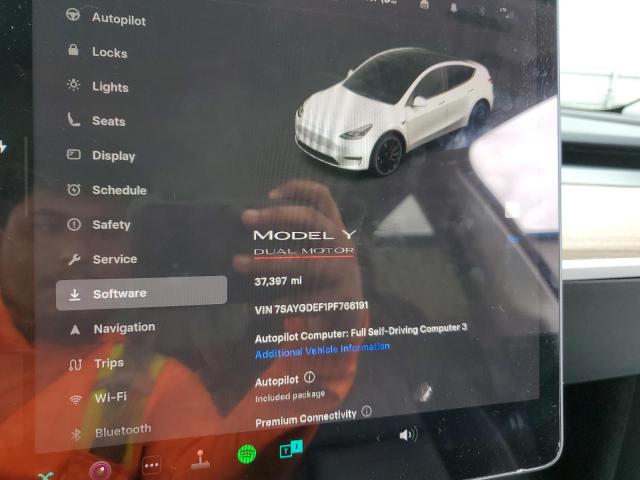 7SAYGDEF1PF766191 - 2023 TESLA MODEL Y Ağ foto 9