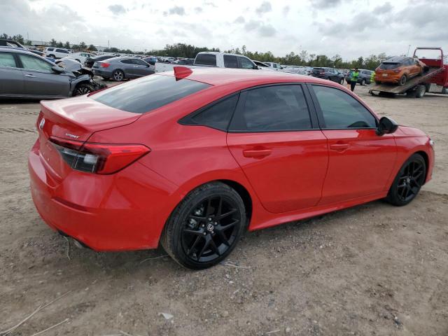 2HGFE2F53RH566416 - 2024 HONDA CIVIC SPORT RED photo 3