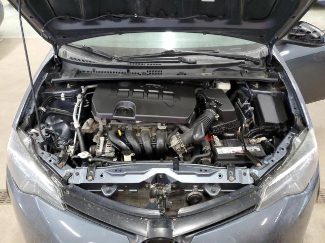 2T1BURHE6KC189909 - 2019 TOYT COROLLA L Gris photo 11