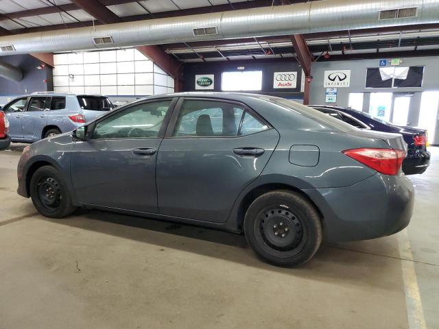 2T1BURHE6KC189909 - 2019 TOYT COROLLA L Gris photo 2