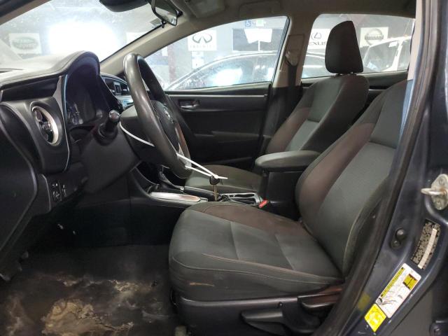 2T1BURHE6KC189909 - 2019 TOYT COROLLA L Gris photo 7