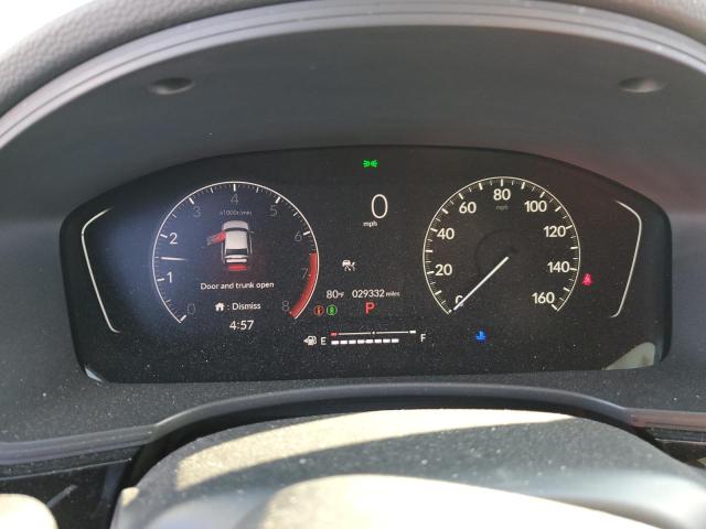 JHMFE1F70NX005489 - 2022 HONDA CIVIC EX Արծաթագույն լուսանկար 9