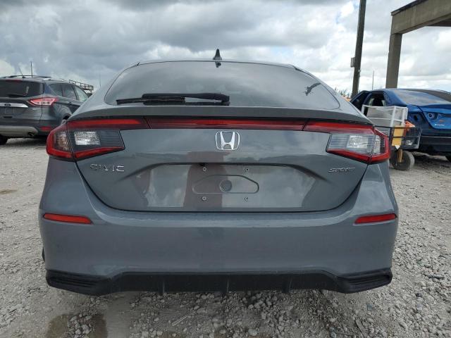 19XFL2H83SE011513 - 2025 HONDA CIVIC SPORT GRAY photo 6