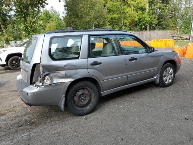 JF1SG63648H733291 - 2008 SUBARU FORESTER 2.5X GRAY photo 3