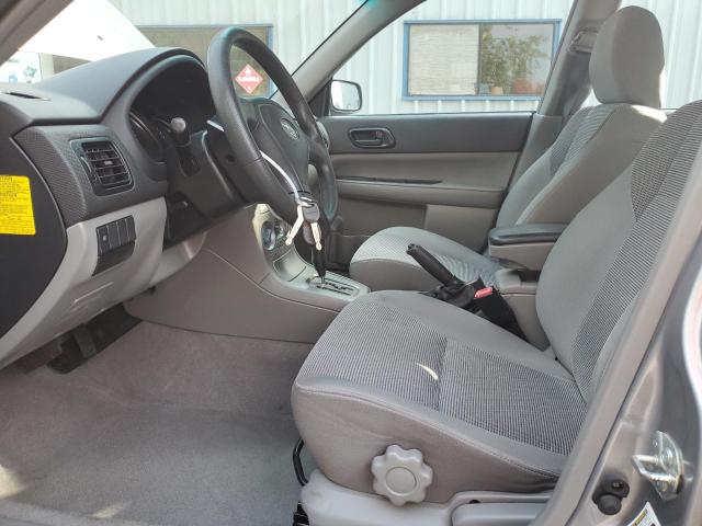 JF1SG63648H733291 - 2008 SUBARU FORESTER 2.5X GRAY photo 7