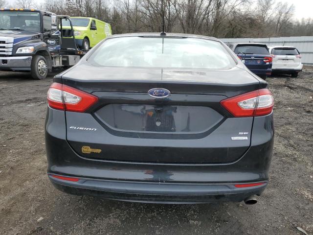 3FA6P0HR4DR311287 - 2013 FORD FUSION SE BLACK photo 6