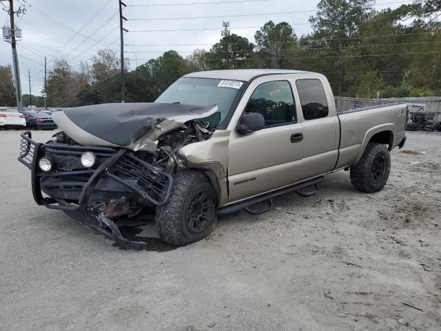 1GCHK29U61E278355 - 2001 CHEVROLET SILVERADO K2500 HEAVY DUTY TAN photo 1