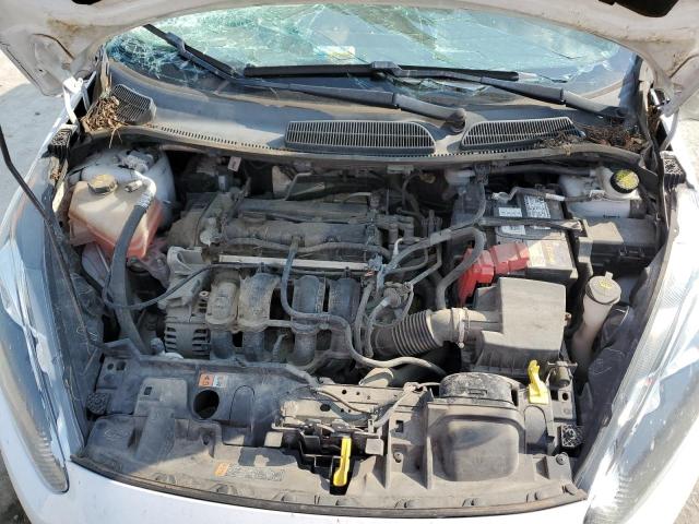 3FADP4EJ5KM113566 - 2019 FORD FIESTA SE WHITE photo 11