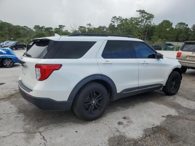 1FMSK7DH7LGC75030 - 2020 FORD EXPLORER XLT 白色 照片 3