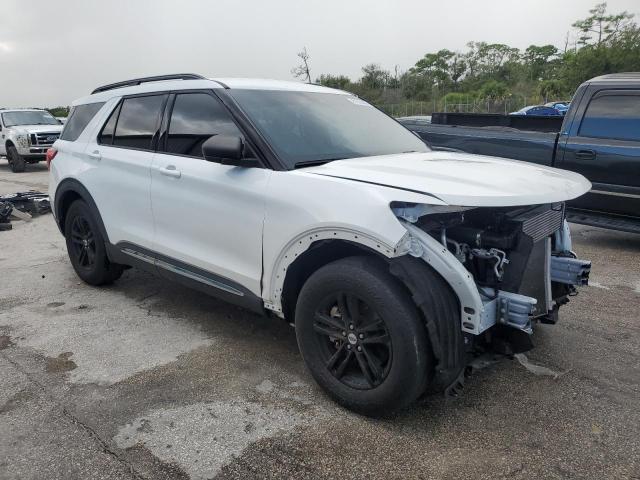 1FMSK7DH7LGC75030 - 2020 FORD EXPLORER XLT 白色 照片 4