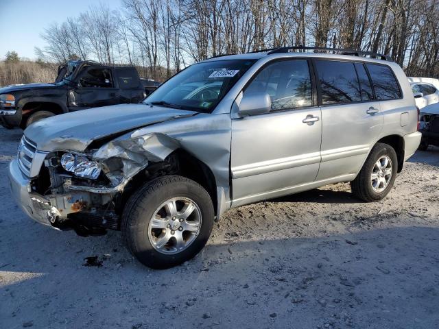 JTEEP21A740050187 - 2004 TOYOTA HIGHLANDER SILVER photo 1