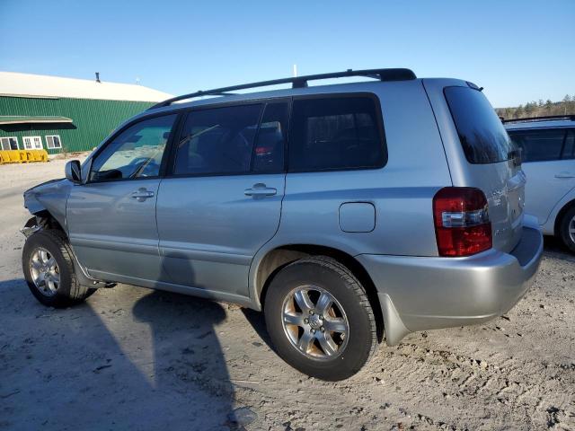 JTEEP21A740050187 - 2004 TOYOTA HIGHLANDER SILVER photo 2