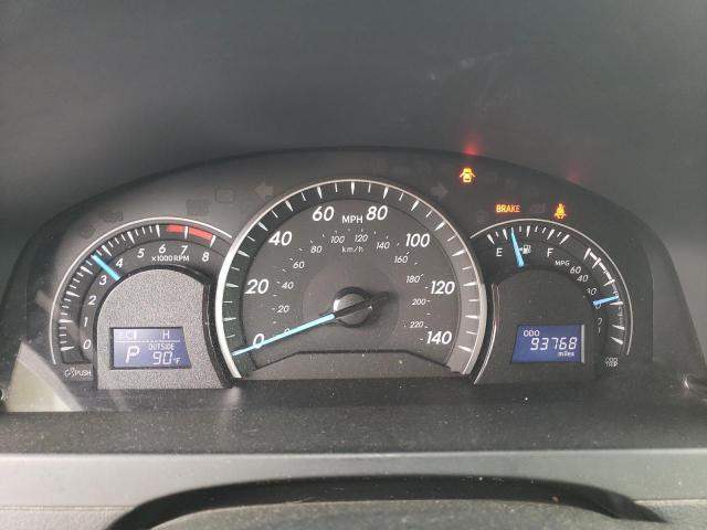 4T4BF1FK7CR257614 - 2012 TOYOTA CAMRY BASE შავი ფოტო 9