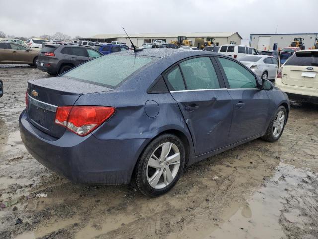 1G1P75SZ9E7246877 - 2014 CHEVROLET CRUZE BLUE photo 3