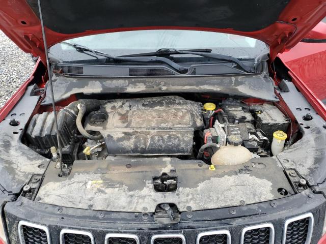 3C4NJDBBXJT152977 - 2018 JEEP COMPASS LATITUDE أحمر صورة 12