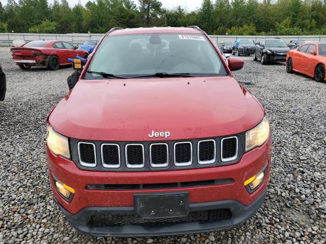 3C4NJDBBXJT152977 - 2018 JEEP COMPASS LATITUDE أحمر صورة 5